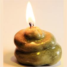 Shit Happens Candle (set of two)