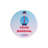 Adani Covid Marshal Badge