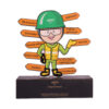 Adani Gas Wooden Standee (Mascot)