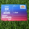 Adani Fathers Day Post Card With Black Marker